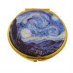 Miroir rond d'après Vincent Van Gogh Miroir rond d'après Vincent Van Gogh
