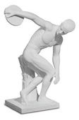 Discobole de Myron, 20cm - RE0044 Discobole de Myron, 20cm