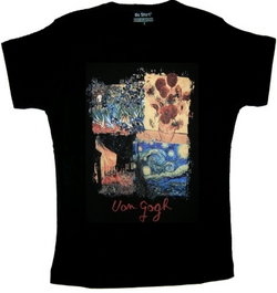 Vincent Van Gogh - justaucorp manches courtes Highslide JS